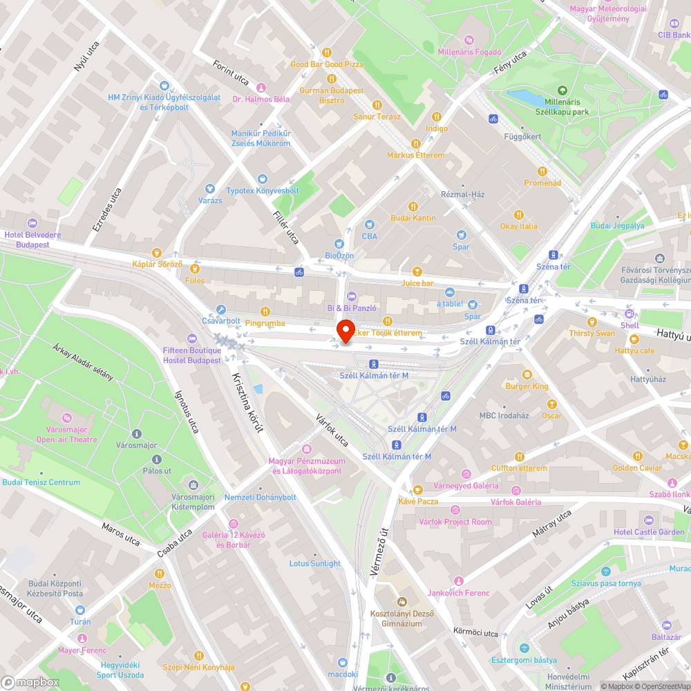 BKV-busz parkolása bejelentés helye