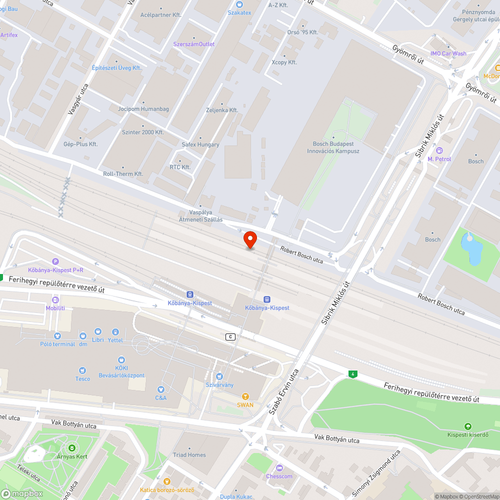 Balesetveszélyes aknafedél bejelentés helye