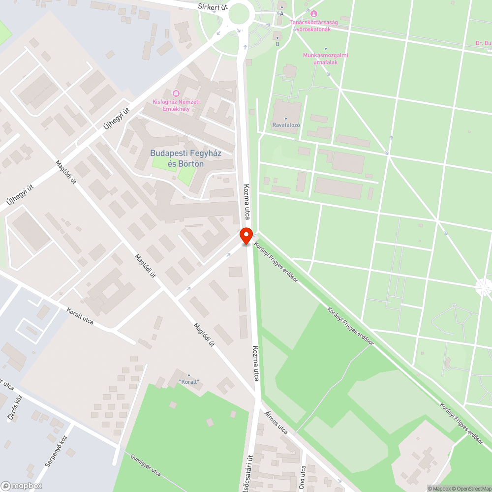 Kint felejtett tábla bejelentés helye