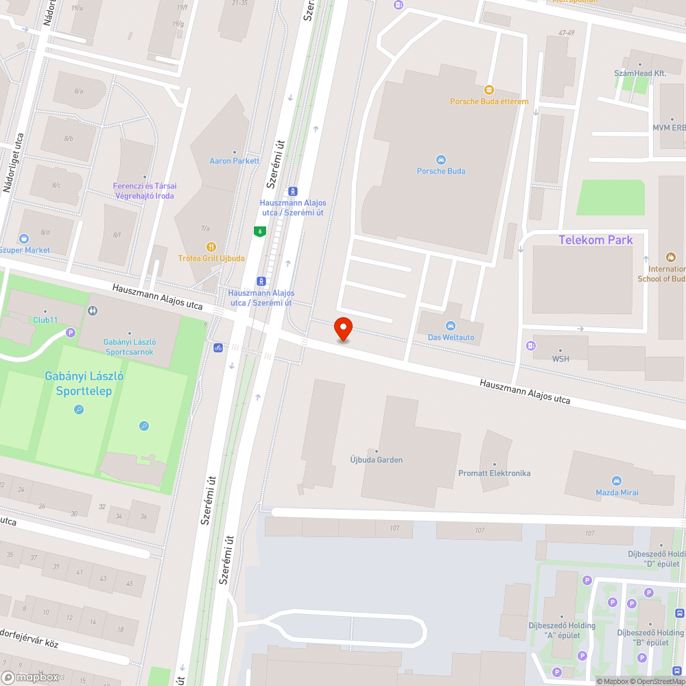 XI. Hauszmann u - Sopron ut sarok bejelentés helye