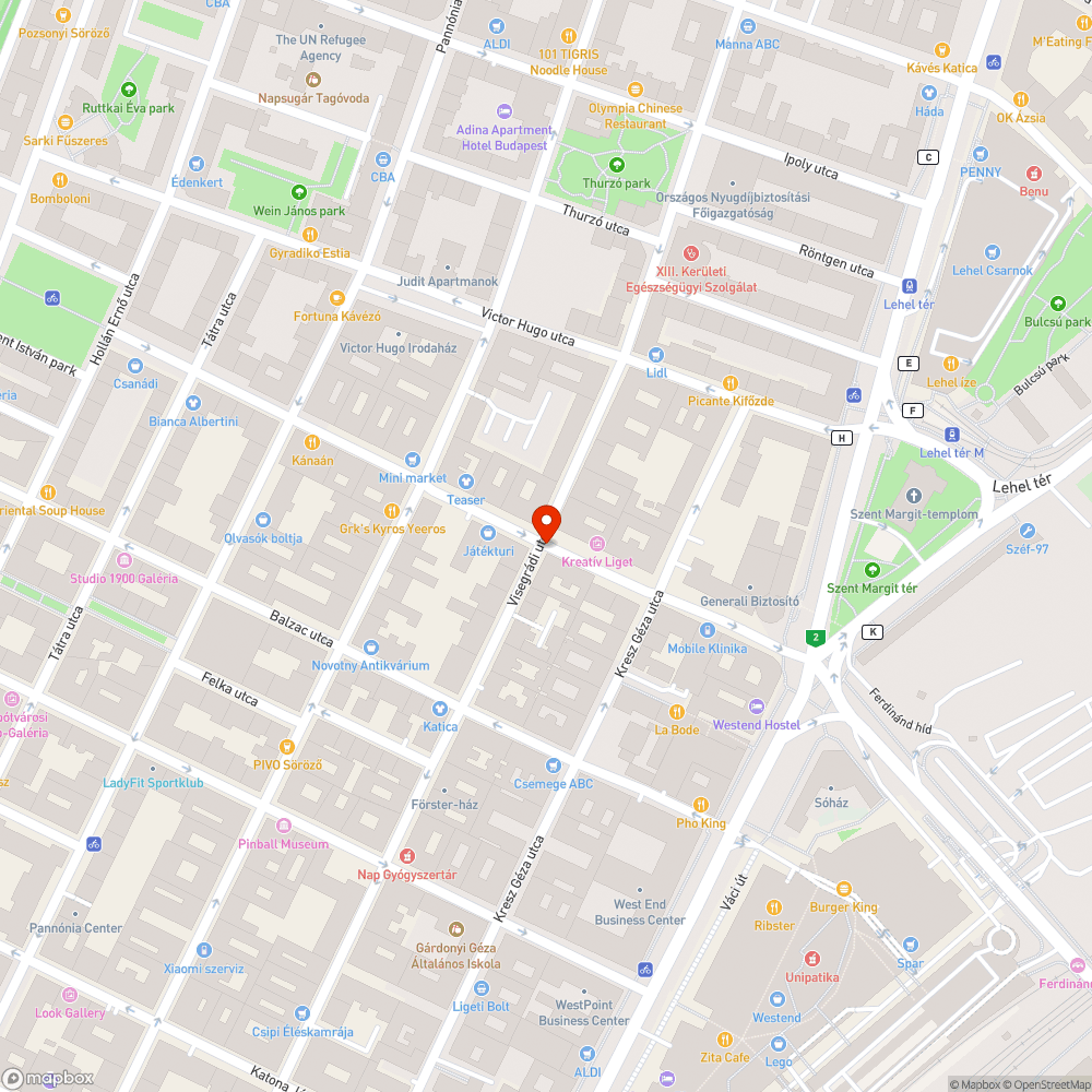 beláthatatlan kereszteződés - kihelyezendő domborútükör bejelentés helye