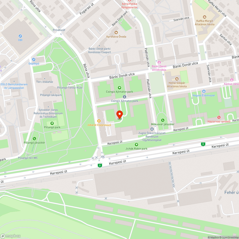 Hónapok óta ázó matrac és munkalap a füvön bejelentés helye