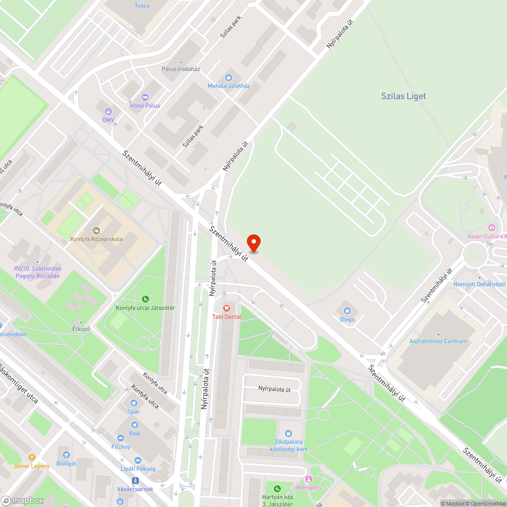 Nyitott villanyoszlop bejelentés helye