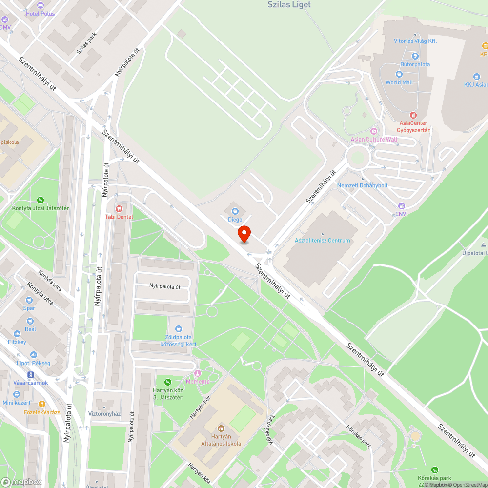 Beszakadt aknafedlap bejelentés helye