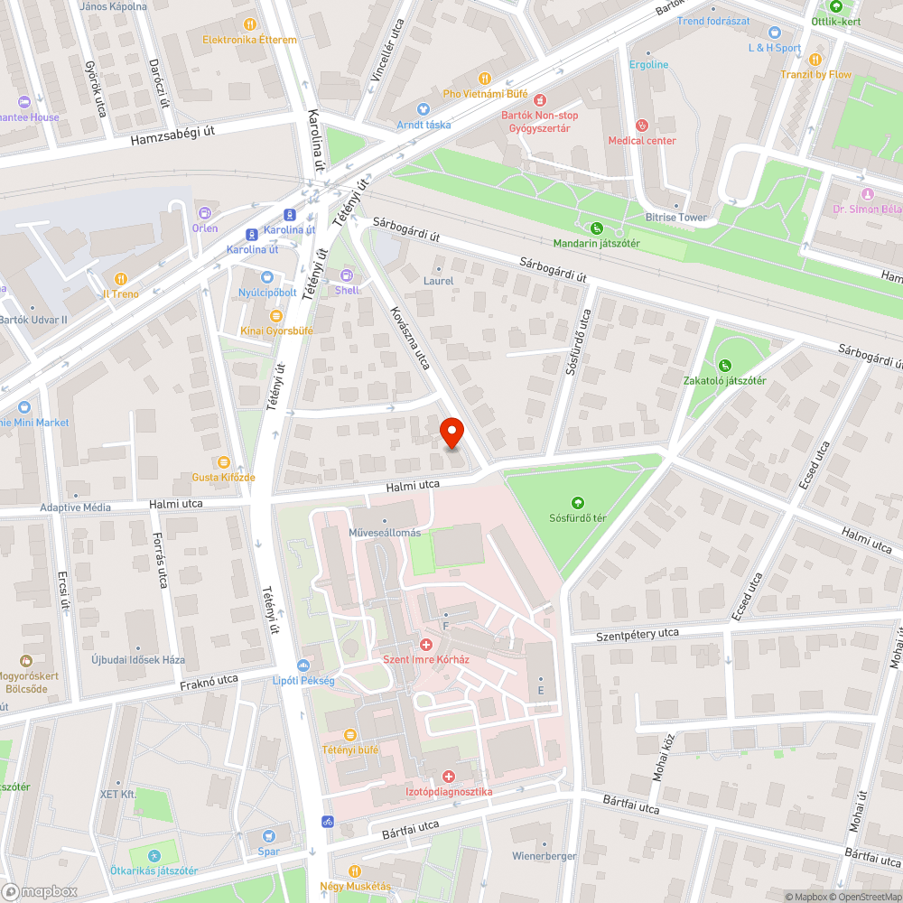 Veszélyes lyuk a közmüárok-fedön bejelentés helye