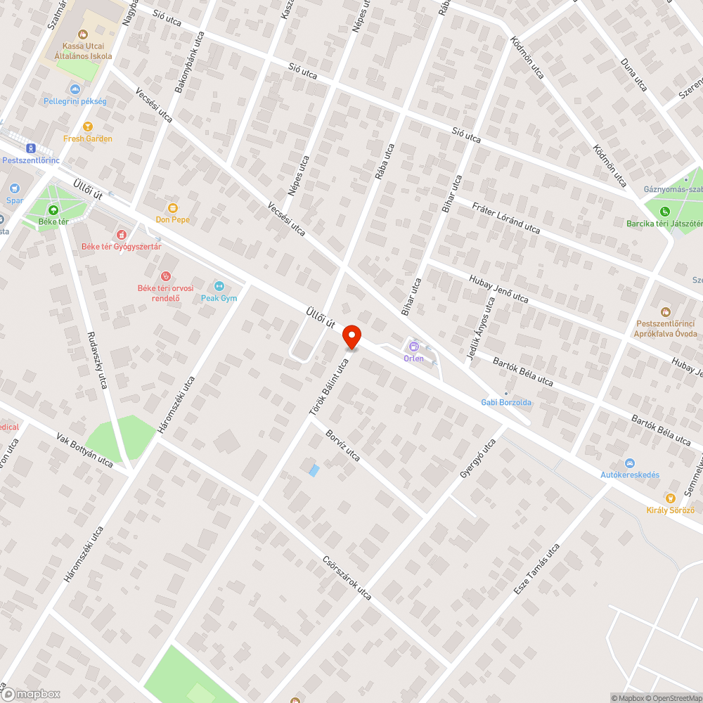 Leparkolt zöldterületek bejelentés helye