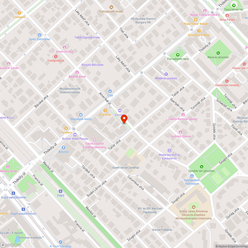 Zöldterületek zöldsávok tönkretétele, környezetrombolás és sárfelhordás bejelentés helye