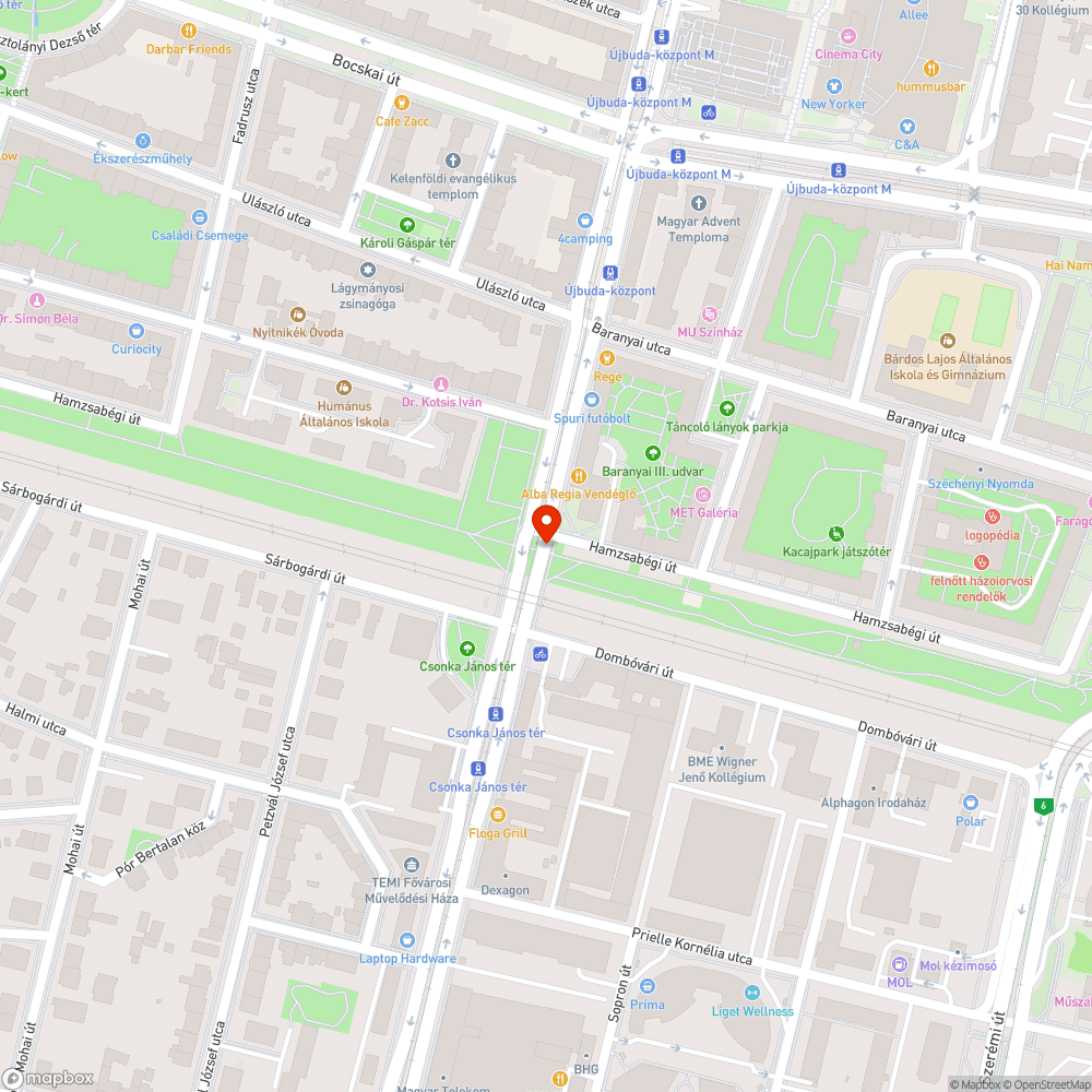 Besüllyedt út, felfestés hiánya bejelentés helye