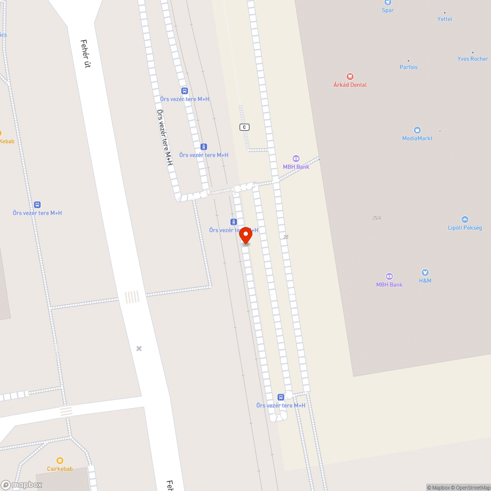 Megsüllyedt fedlap bejelentés helye