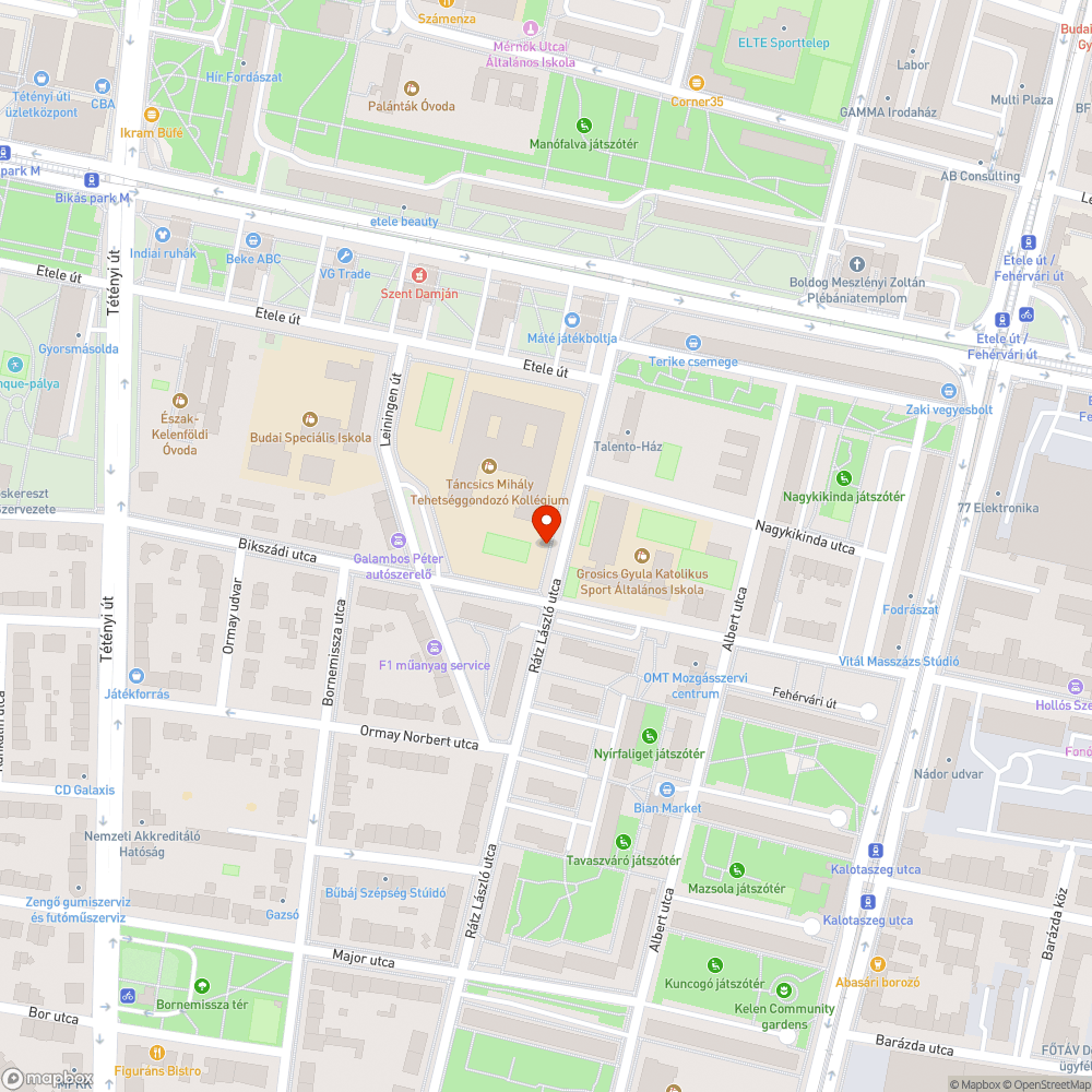 ILKLEGÁLIS SZEMÉTDOMB A RÁTZ  L. UTCÁBAN bejelentés helye