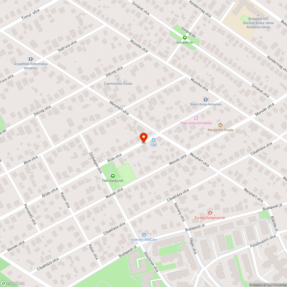 Kifakult padok bejelentés helye