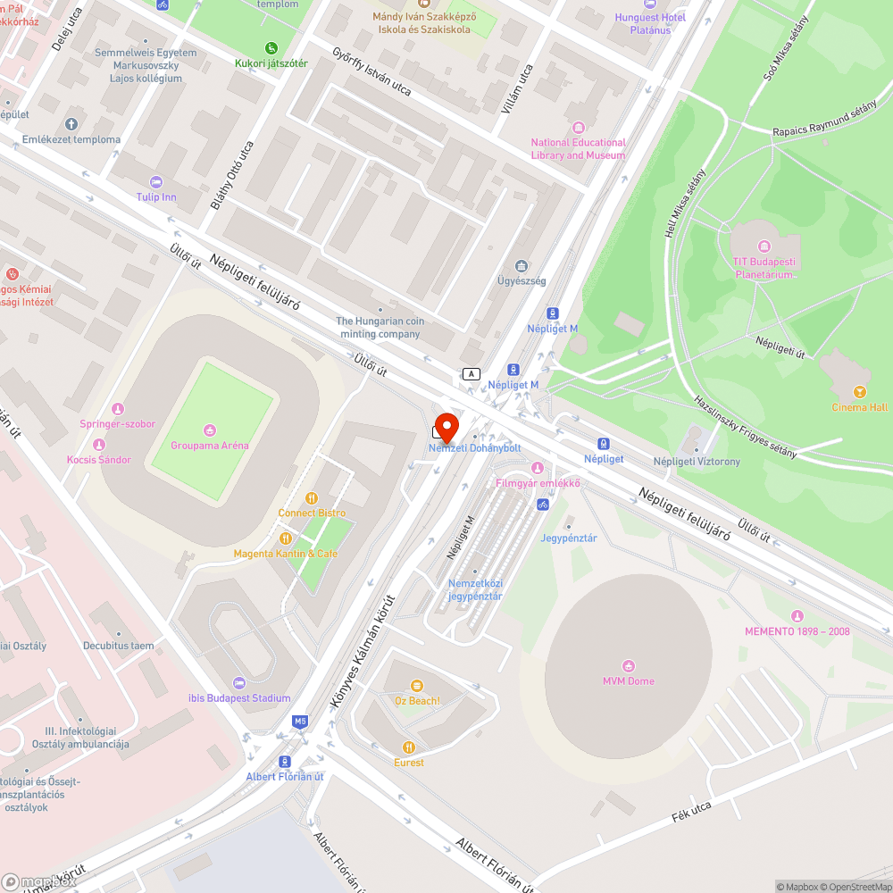 Kidőlt lépcső burkolat bejelentés helye