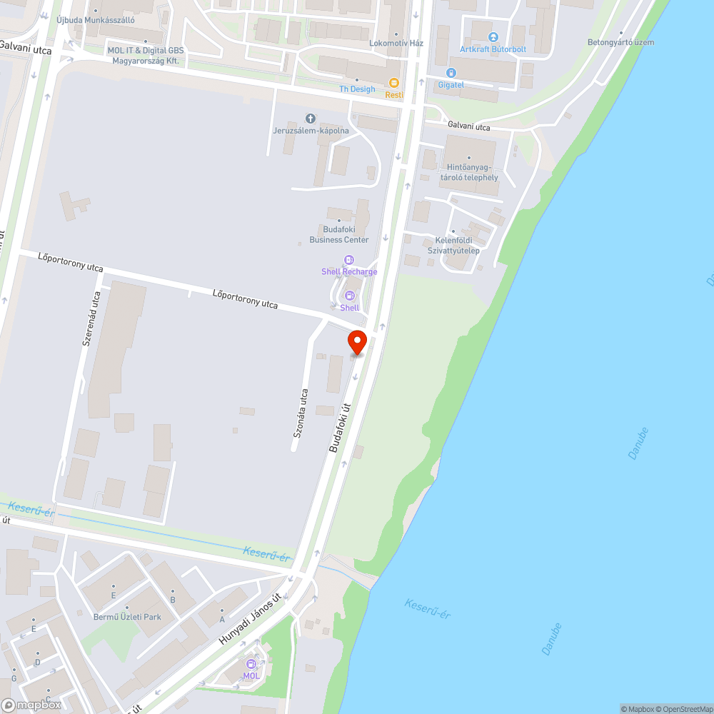 Kavics, homok bejelentés helye