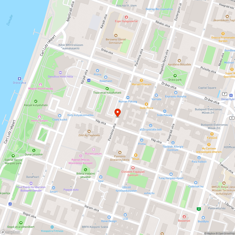 15/115-ös busz megállója bejelentés helye