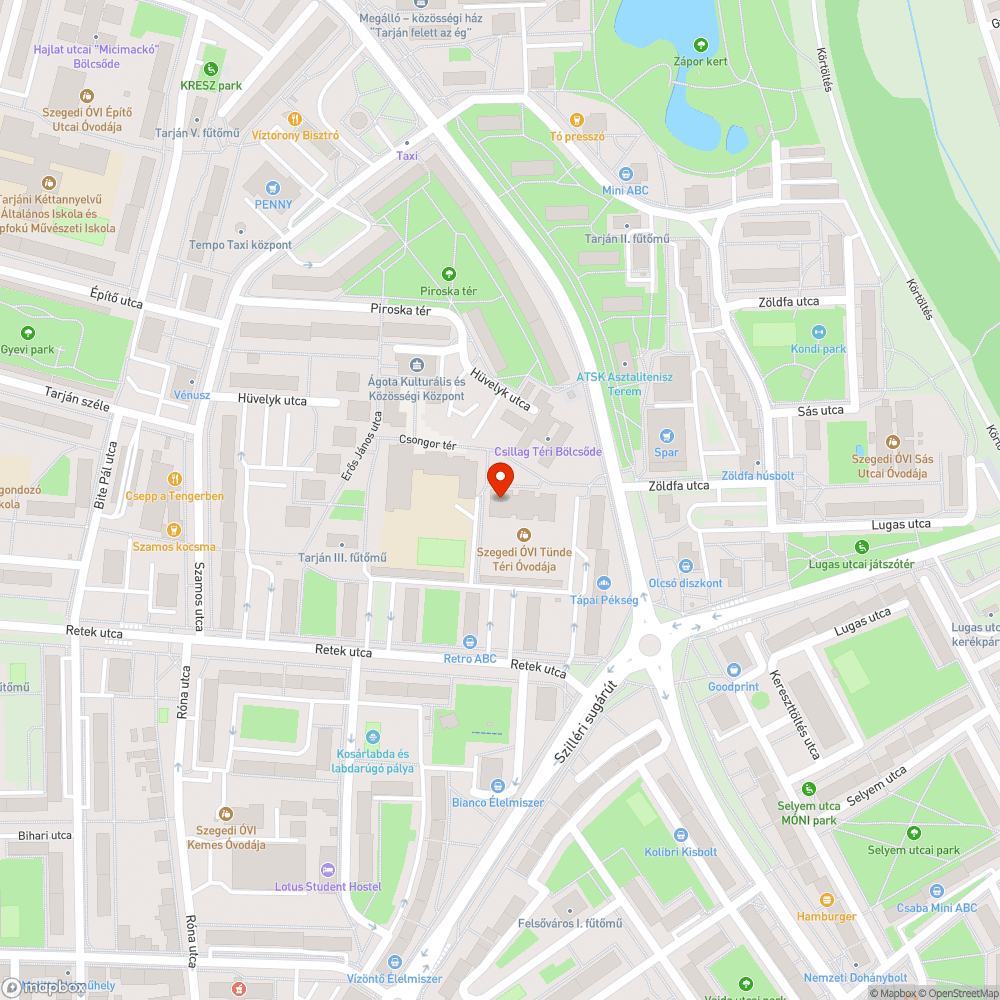 Kutyagumi az Óvoda körül bejelentés helye