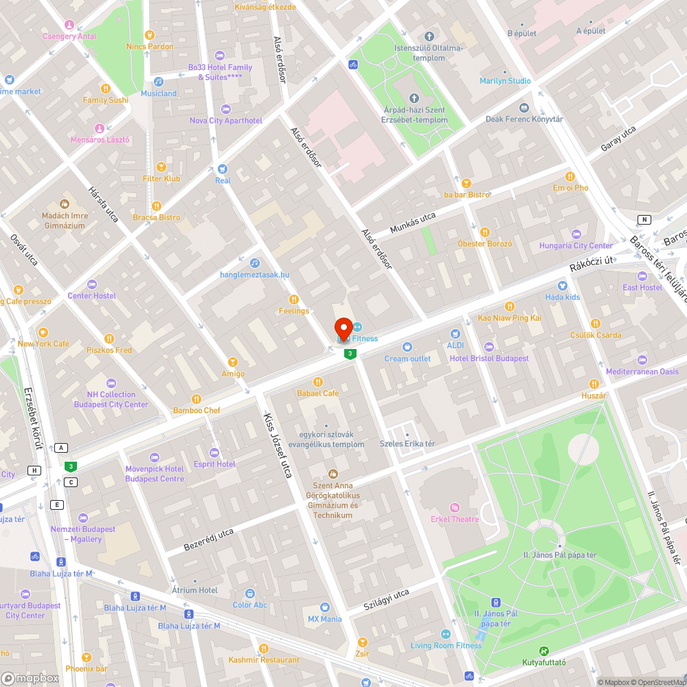 Kiégett közlekedési lámpa bejelentés helye