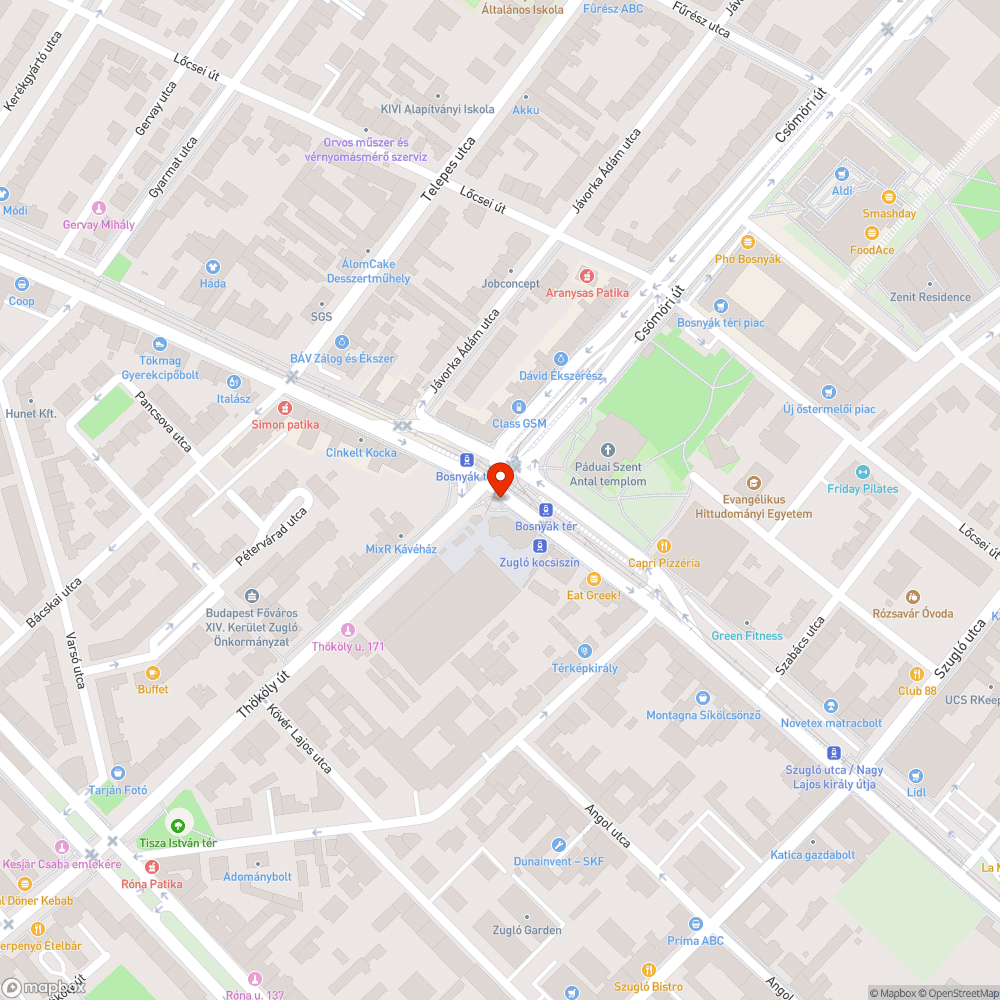 Láthatatlan járatok bejelentés helye