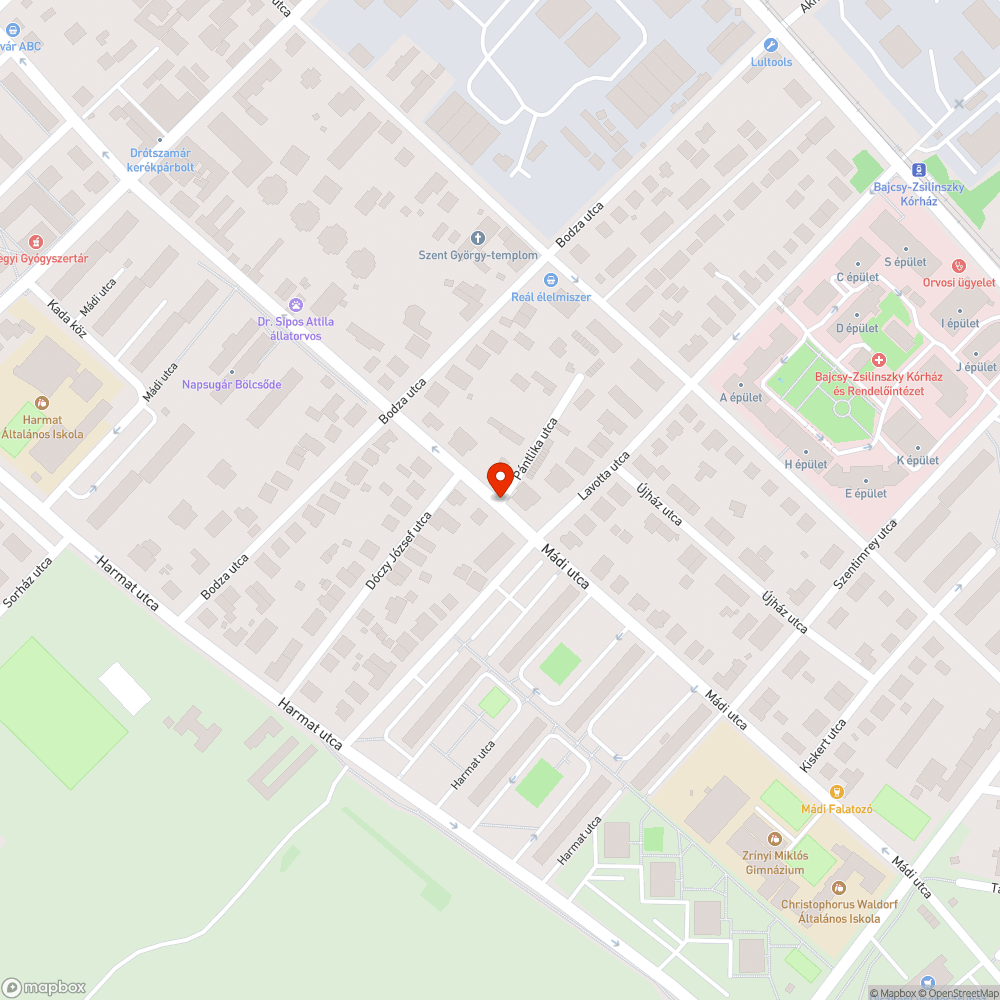 Elfelezett jelzőtábla bejelentés helye