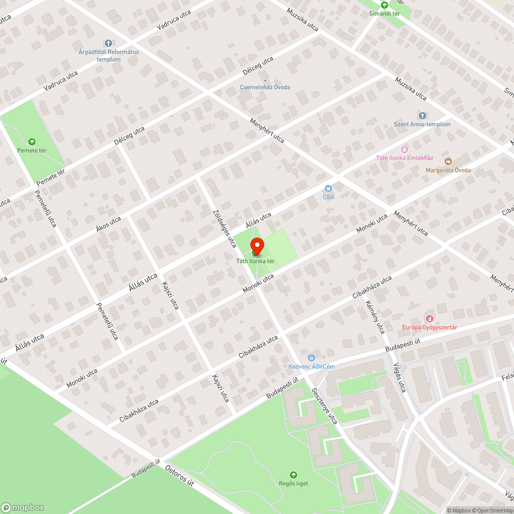 Rossz állapotú, kifakult padok bejelentés helye