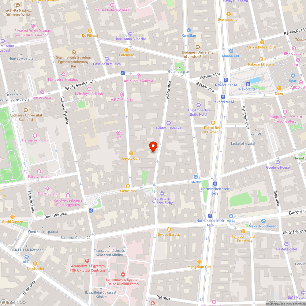 Járdán parkolás bejelentés helye