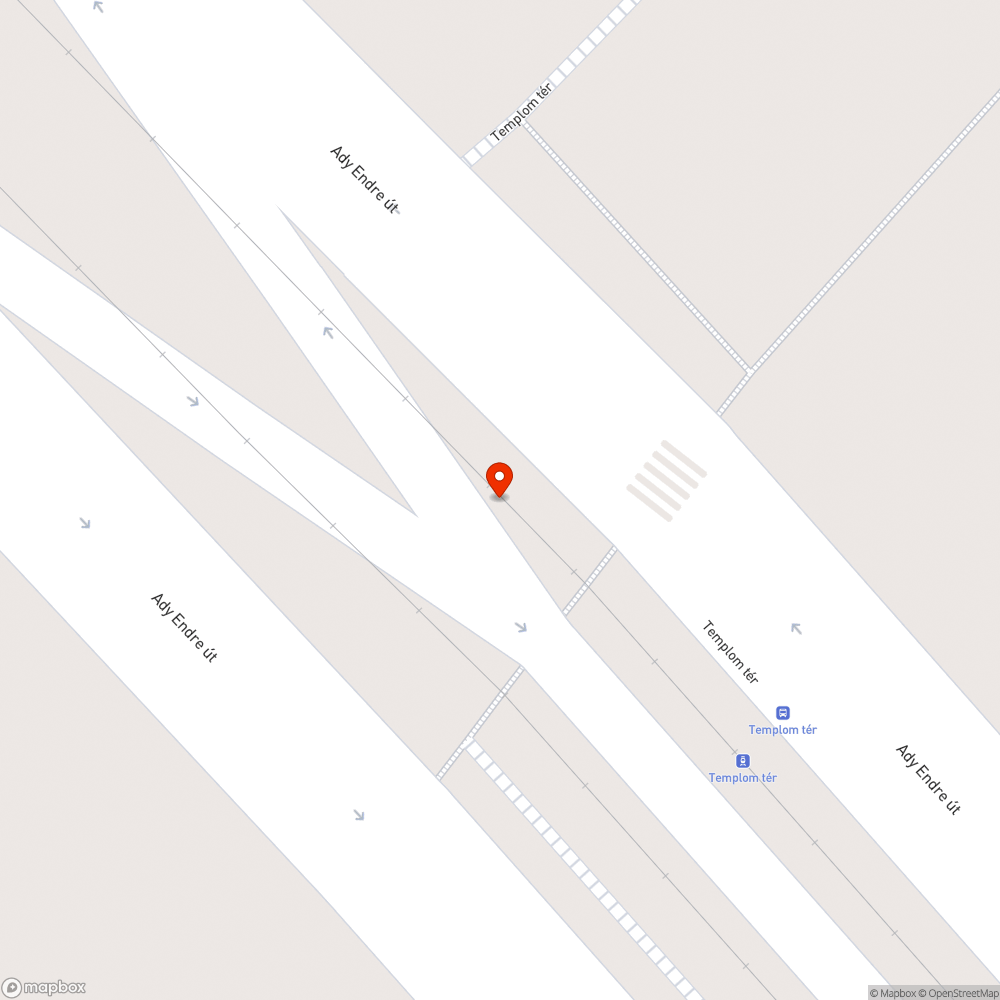 Kátyús zebra. bejelentés helye