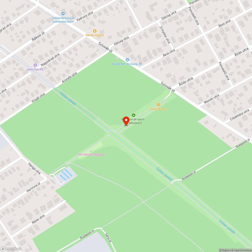 Kozlekedesi tabla a patakban bejelentés helye