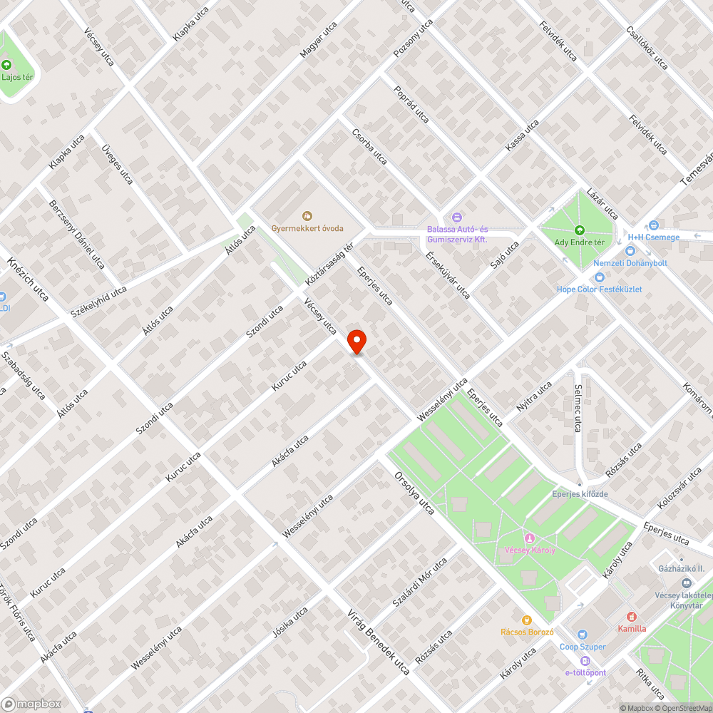 Hatalmas kátyú bejelentés helye