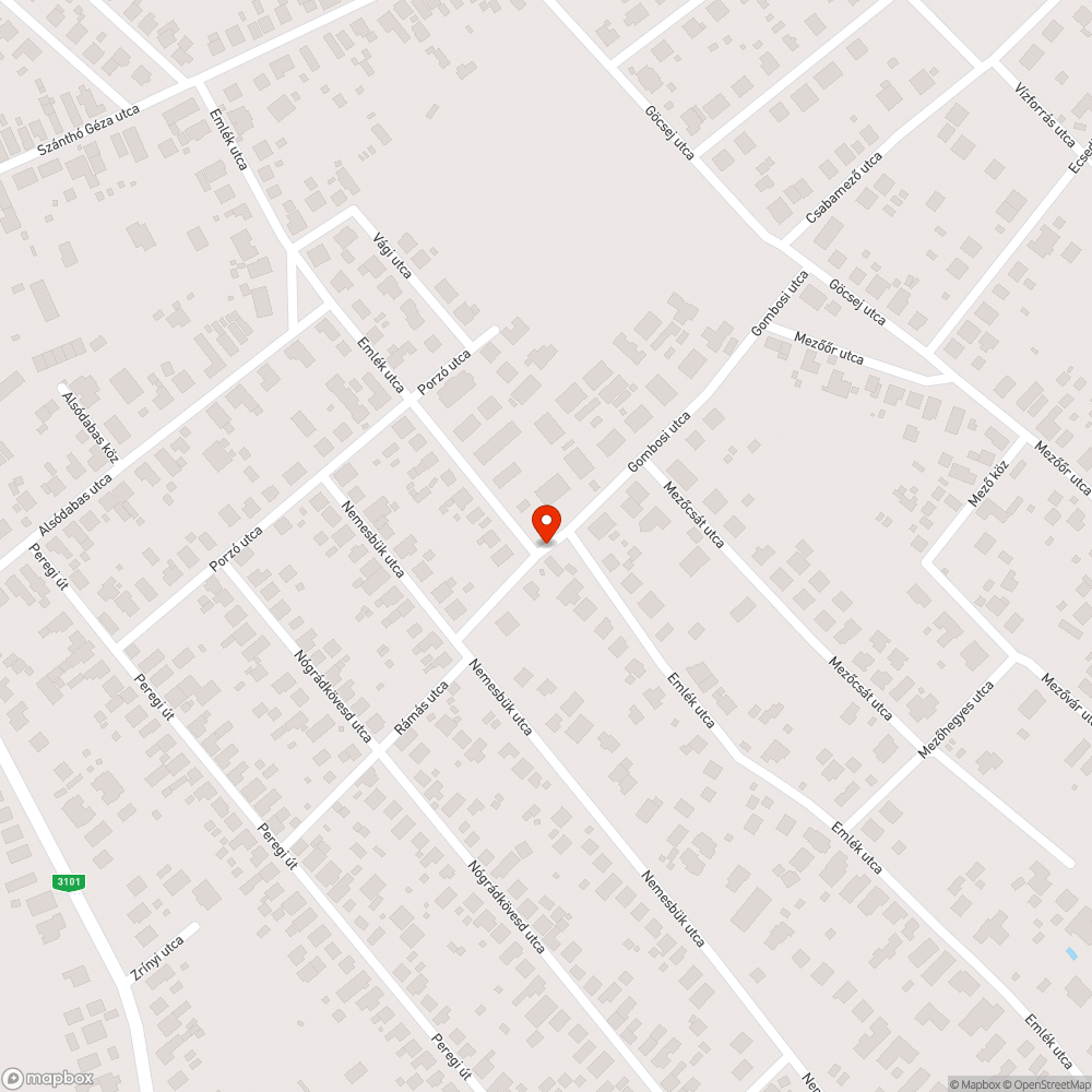 Sok kátyú az úttesten bejelentés helye