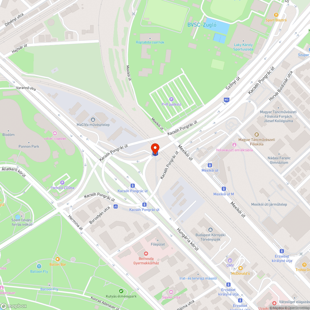 Dupla kátyú az M3-as beveztőn bejelentés helye