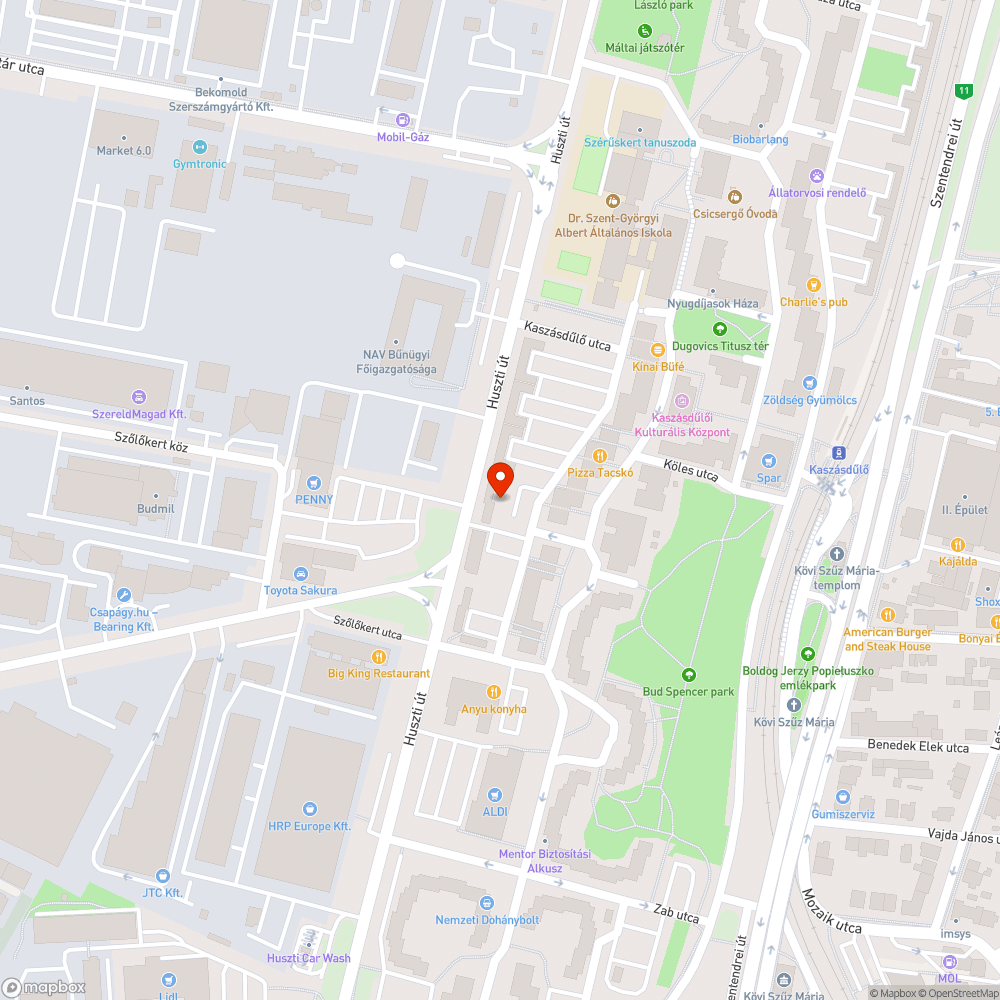 Mozdulatlan Opel bejelentés helye