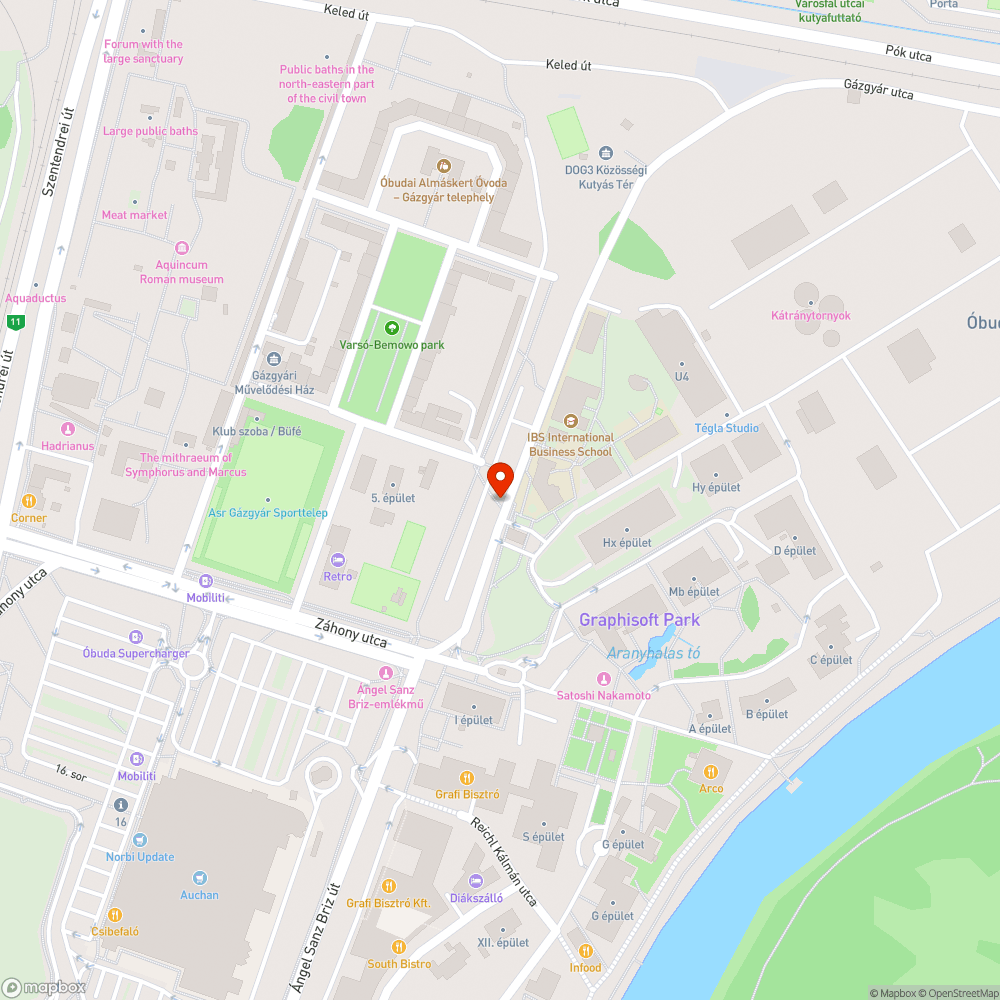 Elhagyott autó bejelentés helye