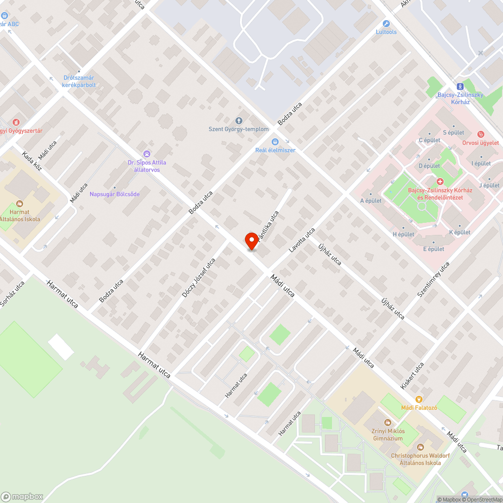 Beesett folyókarács bejelentés helye