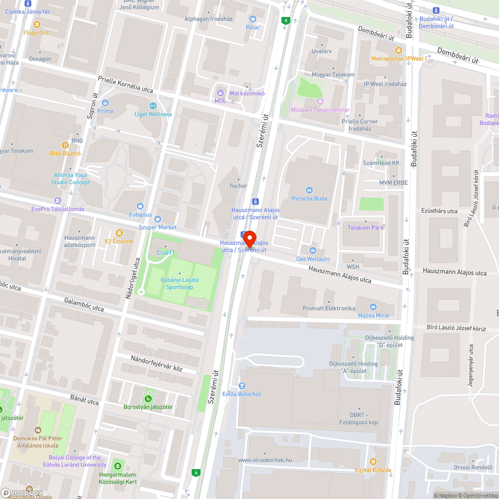 Szetszort szemet az uton bejelentés helye