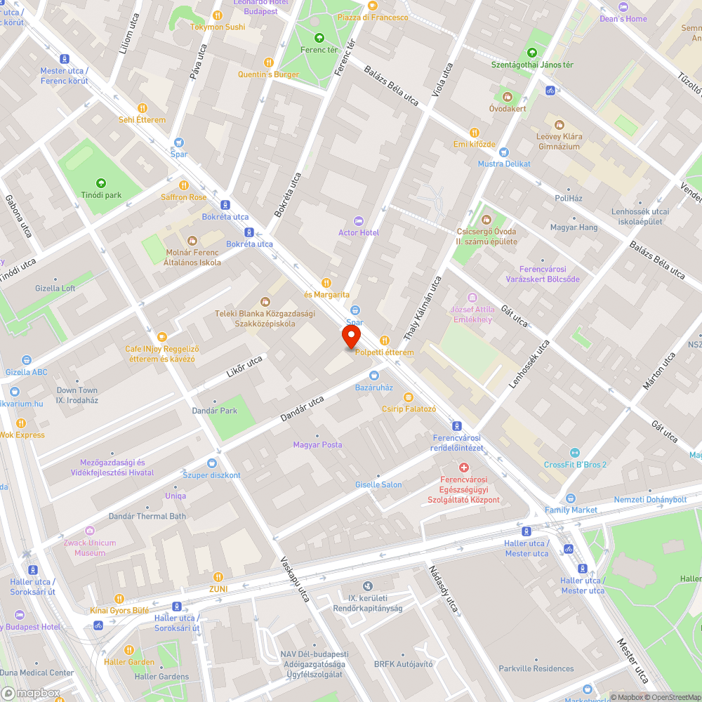 lom bejelentés helye