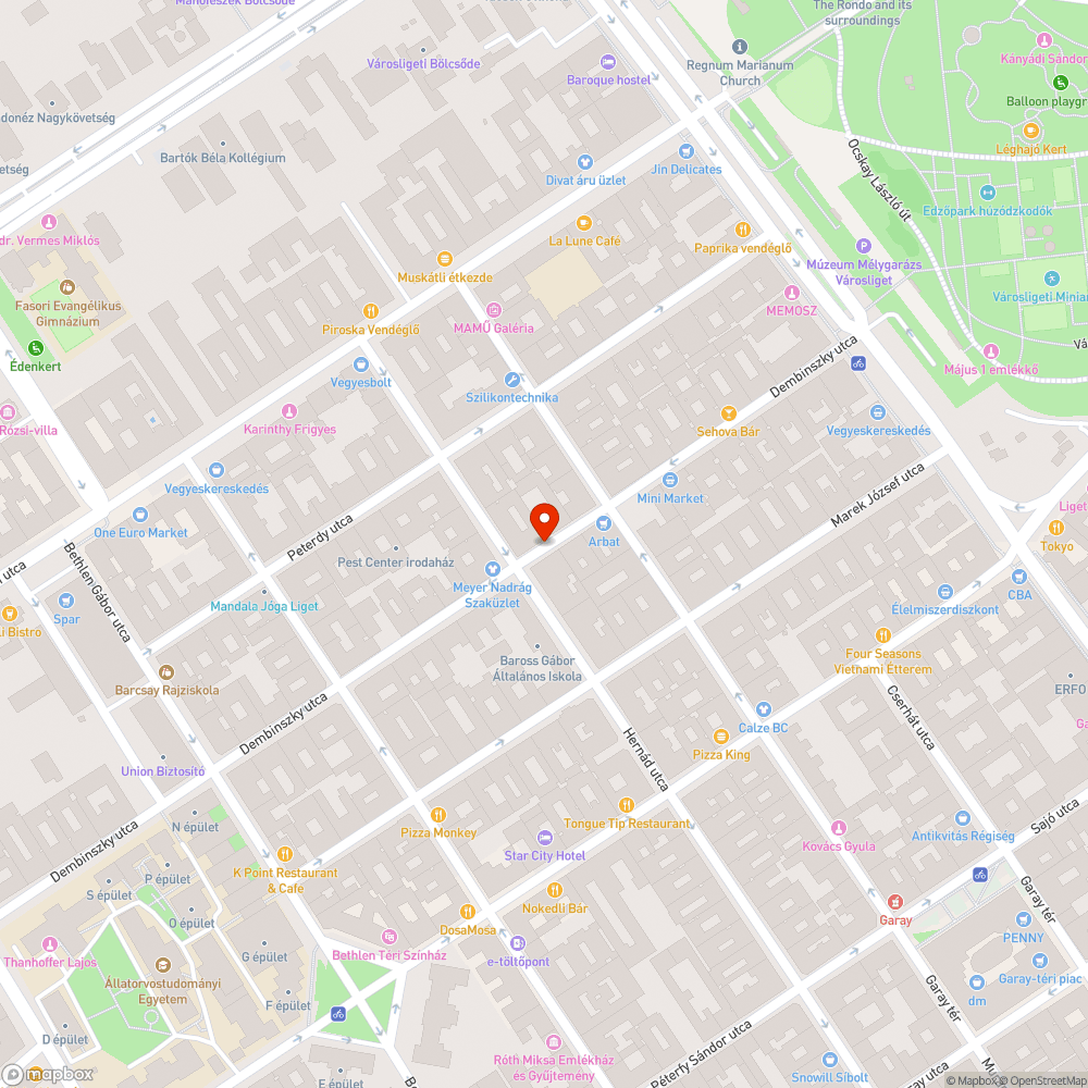 Megsüllyedt aknafedél bejelentés helye