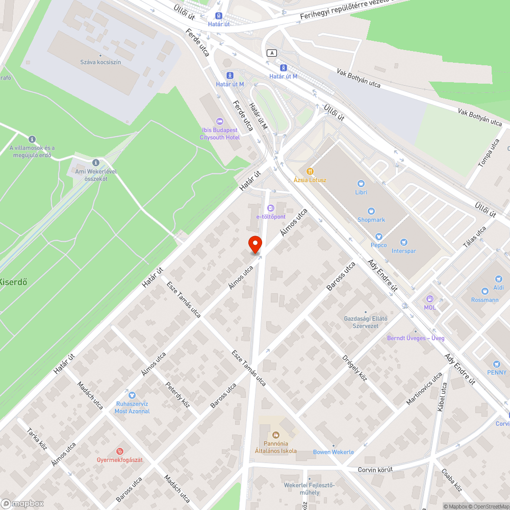 Egyirányú utcába menetiránnyal szembeni behajtás bejelentés helye