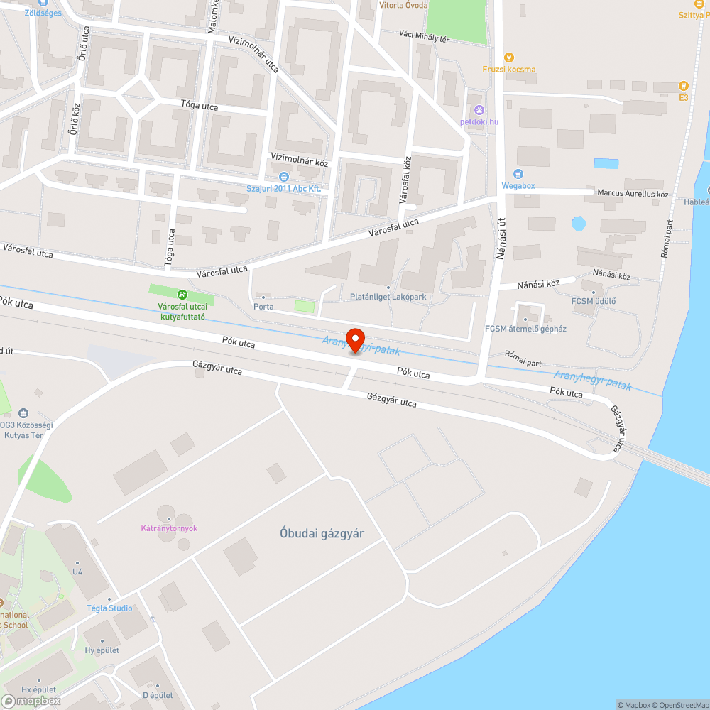 Illegális hulladéklerakás a Pók utcában bejelentés helye