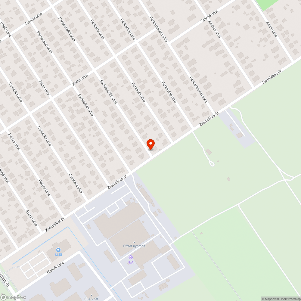 Süllyedő út! bejelentés helye