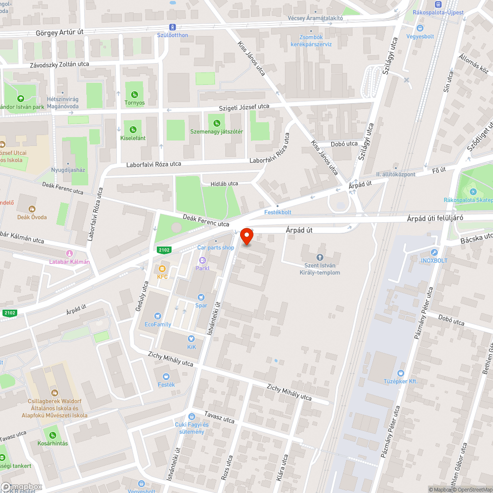 Letört a STOP tábla teteje bejelentés helye