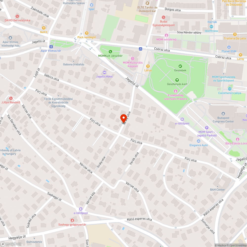 Torlódás bejelentés helye