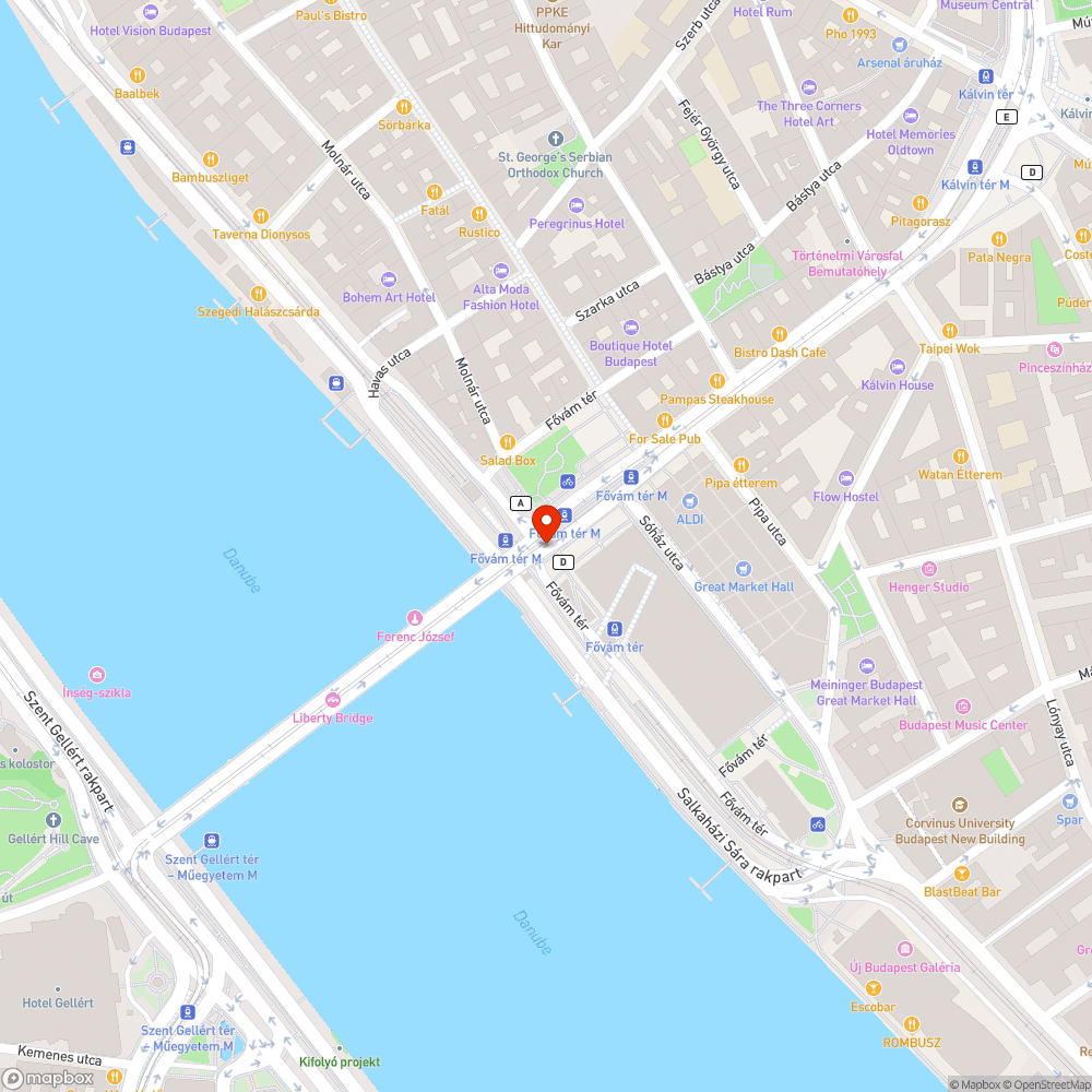 Mindennapos konfliktushelyzet a Szabadság hídon bejelentés helye