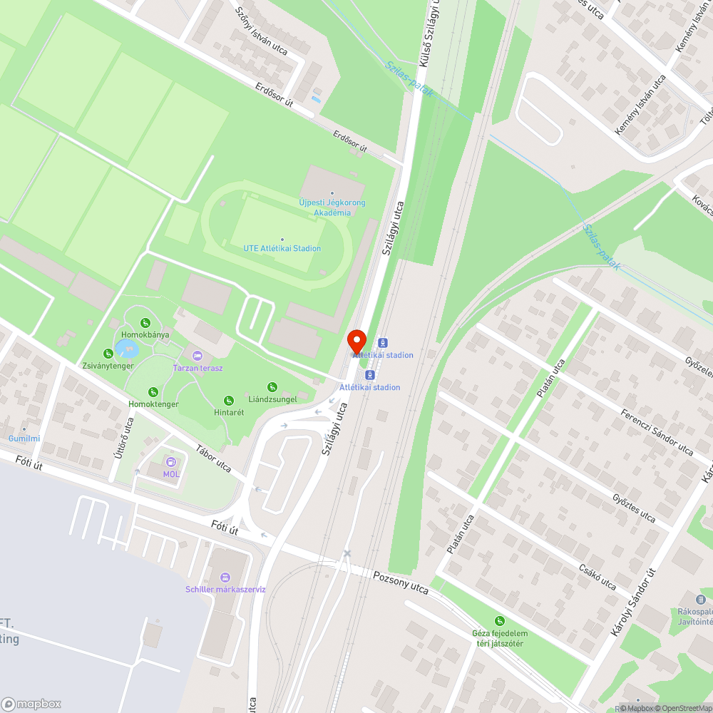 Útburkolat megsüllyedés bejelentés helye