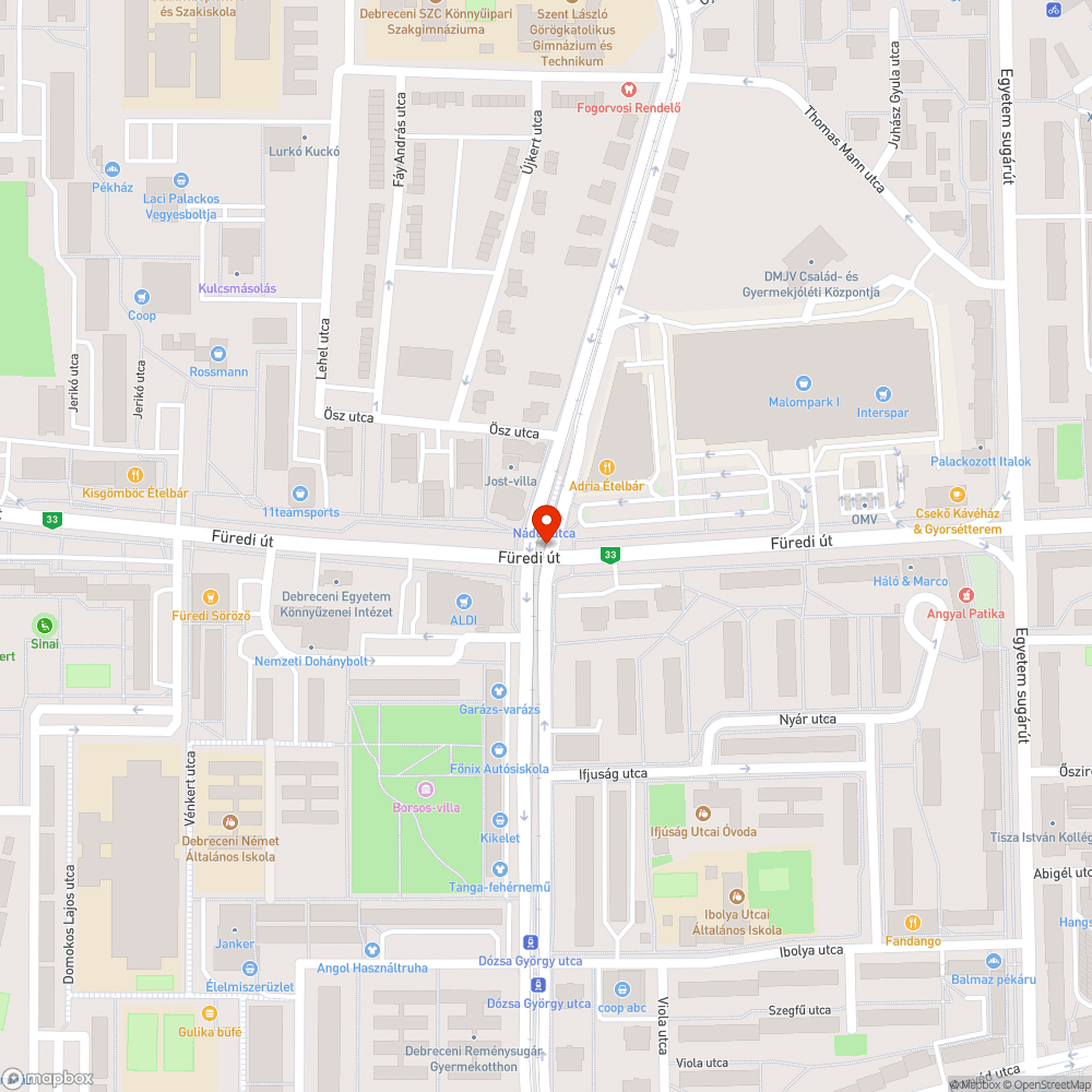 Nem működő jegyautomata bejelentés helye