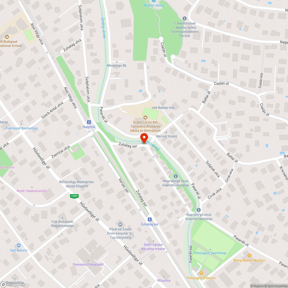 Otthagyott konténer bejelentés helye