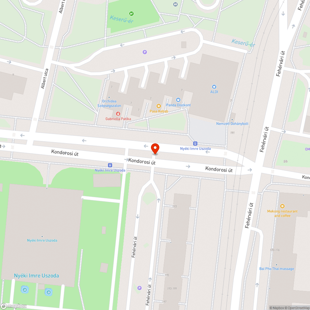 Óriási kátyú bejelentés helye