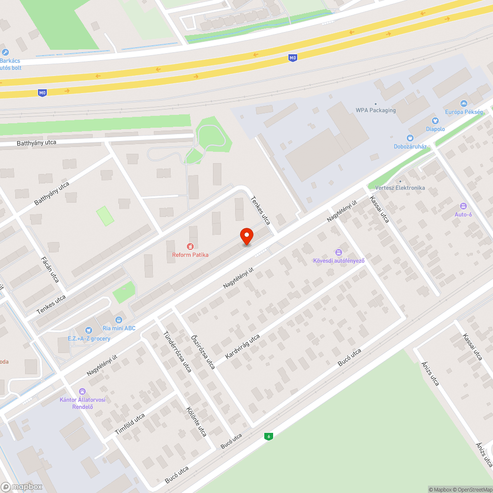 Lejárt műszakival közterületen parkol bejelentés helye