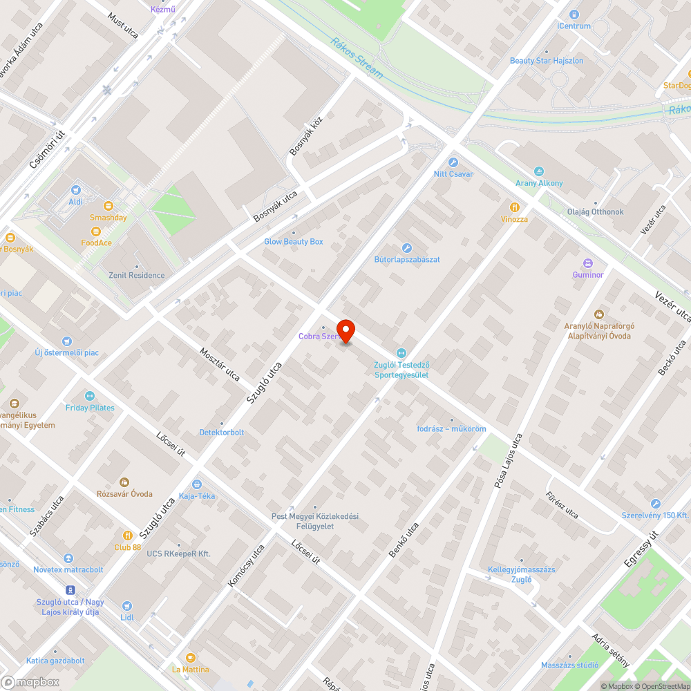 Kátyús út bejelentés helye