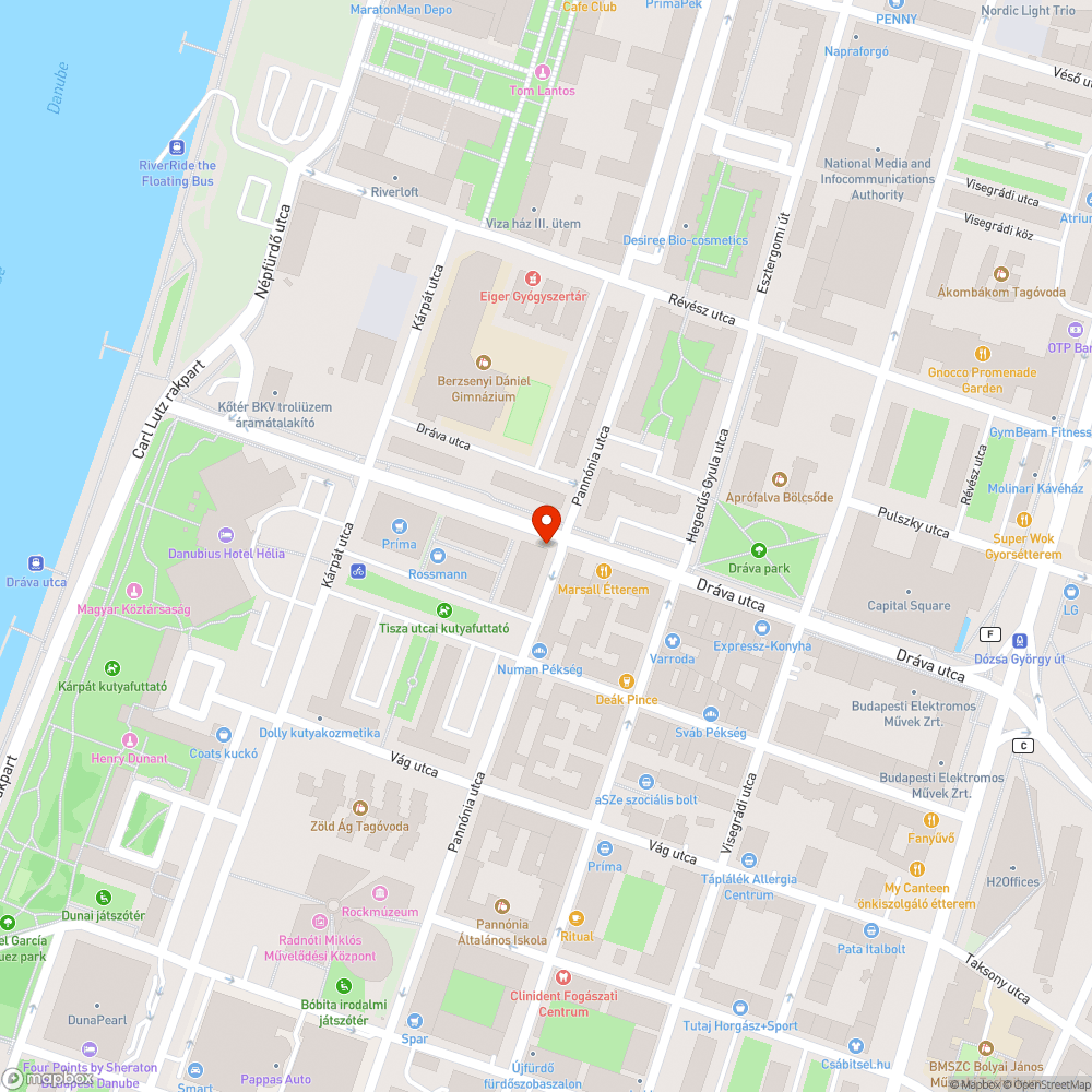 Sáros kerékpársáv bejelentés helye