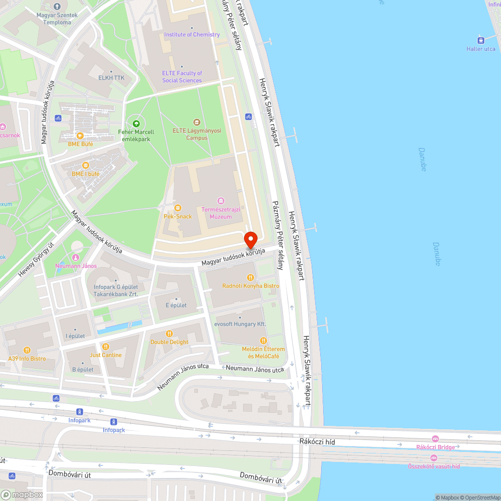 Kátyúk bejelentés helye