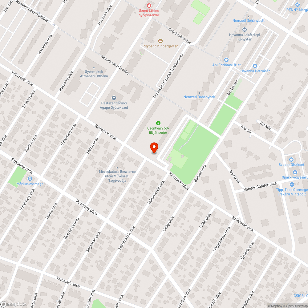 Járda javítása bejelentés helye